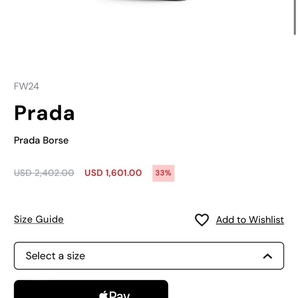 Selling a Black Prada Borse - Picture 3 of 3